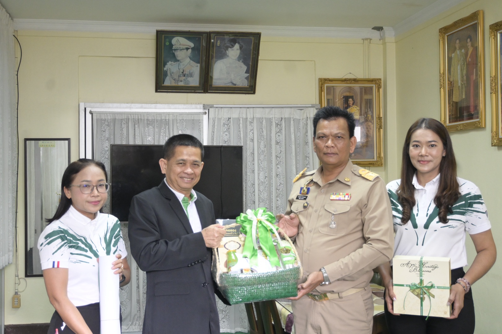 พช.พัทลุง ร่วมให้การต้อนรับผู้แทน ธ.ก.ส. จังหวัดพัทลุง  เนื่องในโอกาสสวัสดีปีใหม่ 2569