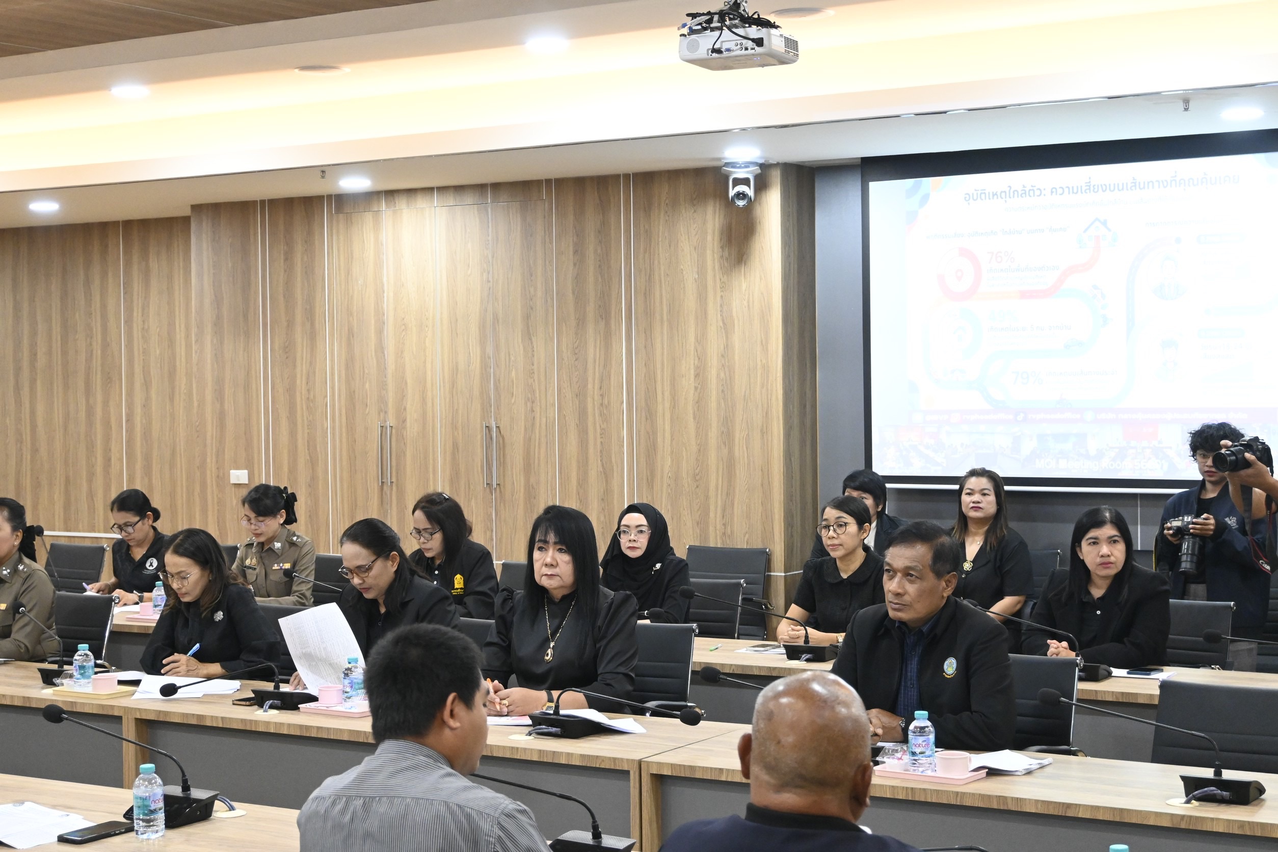 พช.พัทลุง ร่วมประชุมศูนย์ปฏิบัติการป้องกันและลดอุบัติเหตุทางถนนช่วงเทศกาลปีใหม่ พ.ศ. 2569 จังหวัดพัทลุง