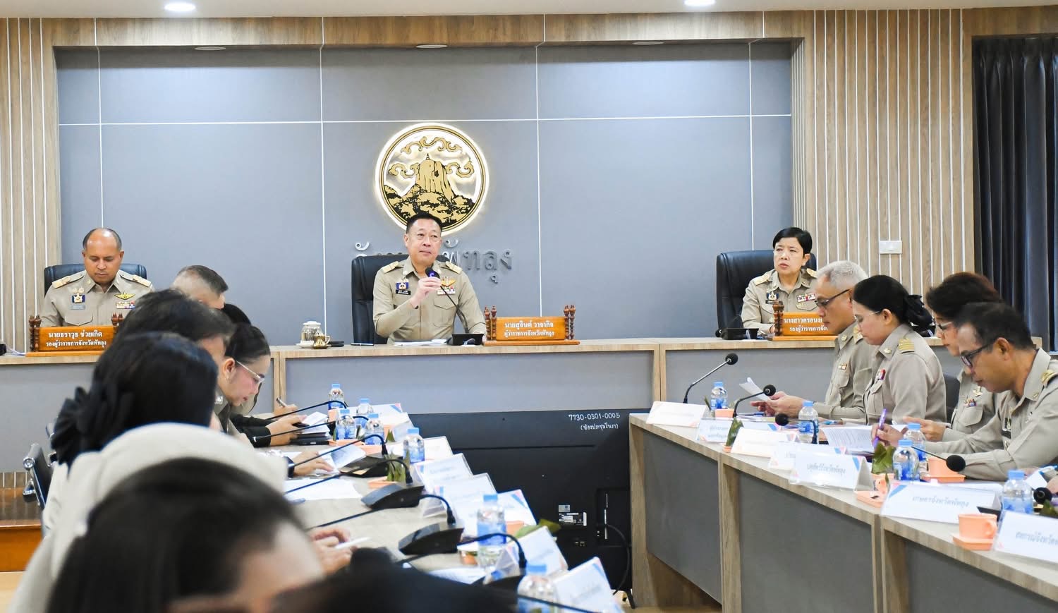 พช.พัทลุง ร่วมประชุมคณะกรรมการขับเคลื่อนโครงการอันเนื่องมาจากพระราชดำริฯ 