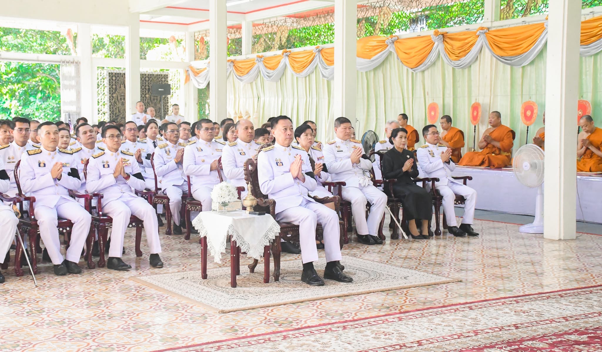 พช.พัทลุง ร่วมพิธีบำเพ็ญกุศลสัตตมวาร (ครบ 7 วัน) ถวายเป็นพระกุศลแด่สมเด็จพระเจ้าลูกเธอ เจ้าฟ้าพัชรกิติยาภาฯ น้อมสำนึกในพระกรุณาธิคุณอันหาที่สุดมิได้