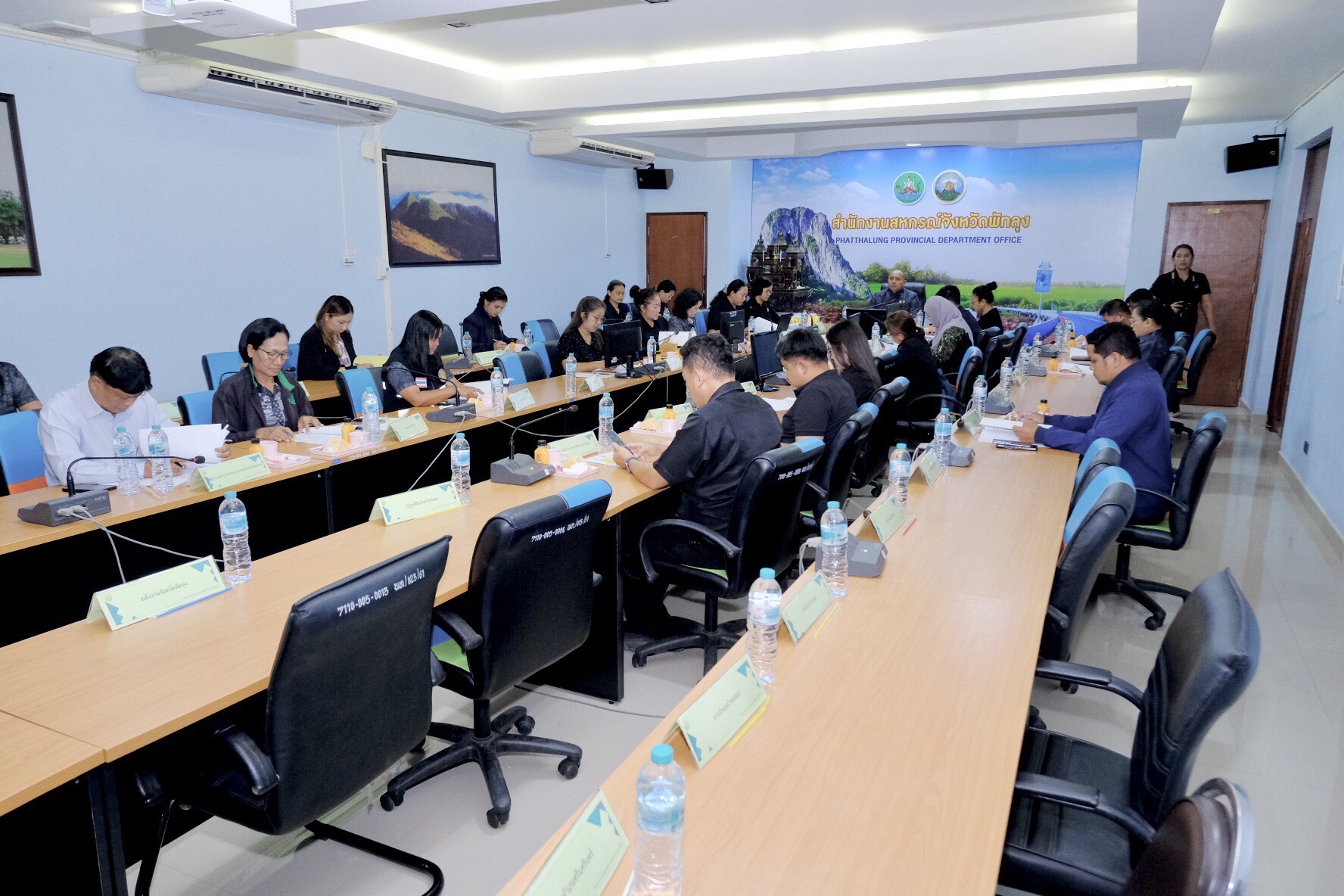 พช.พัทลุง ร่วมประชุมคณะทำงานส่งเสริมพัฒนาอาชีพและการตลาด ภายใต้ คทช.จังหวัดพัทลุง ครั้งที่ 2/2569