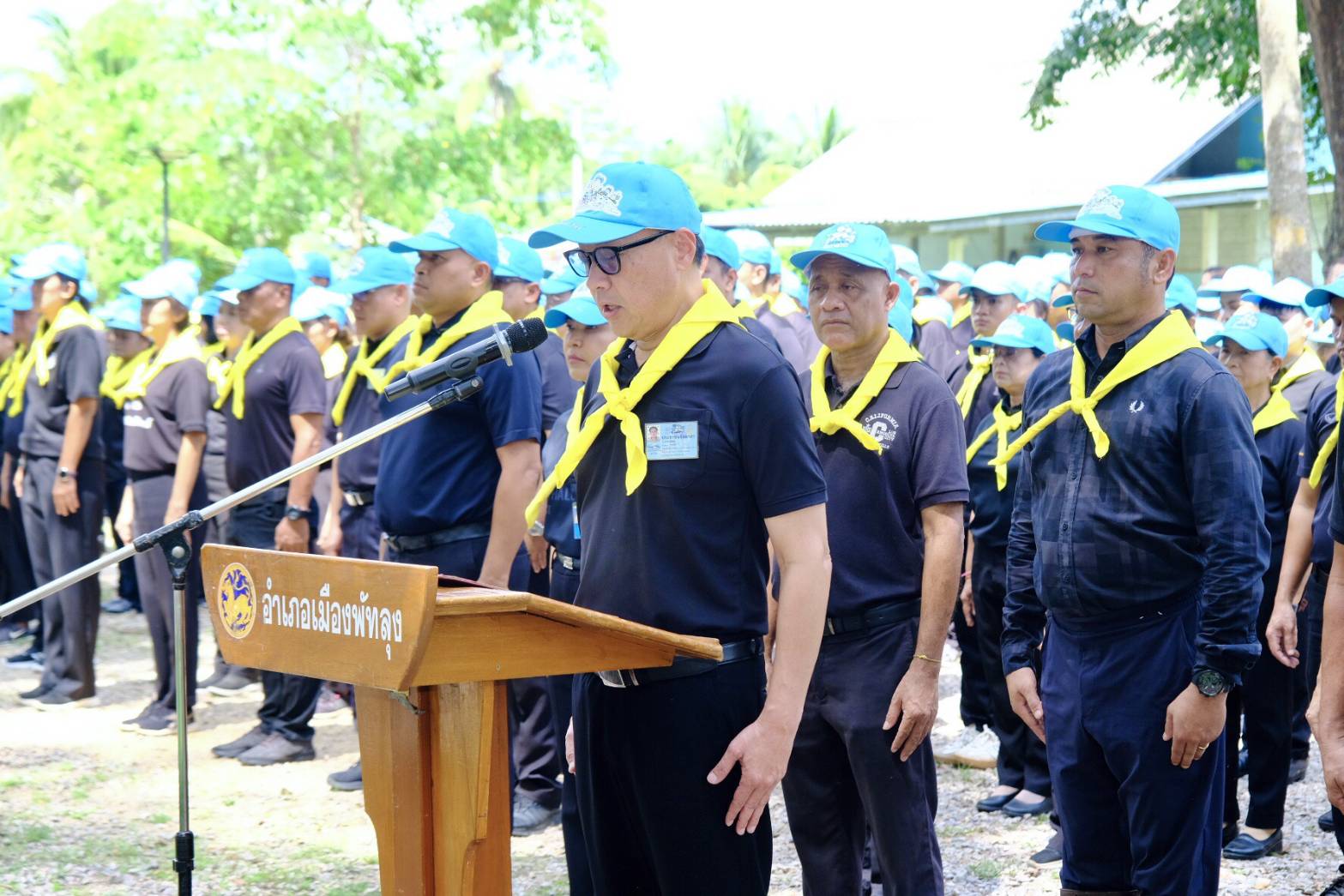 พช.พัทลุง ร่วมกิจกรรมจิตอาสาพัฒนาถวายเป็นพระราชกุศล น้อมรำลึกในพระมหากรุณาธิคุณ